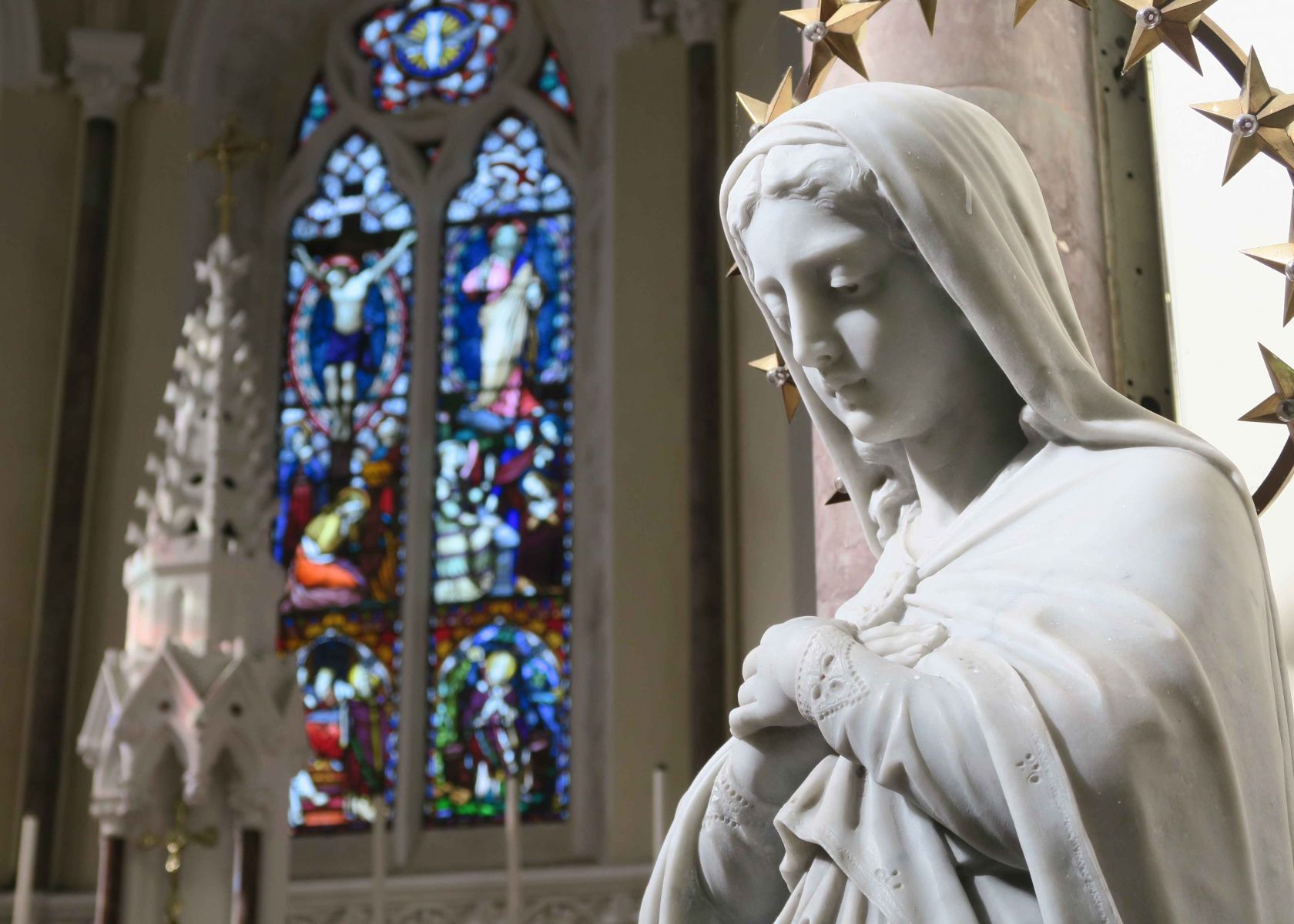 Blesses Virgin Mary - St Patrick's Church Monkstown