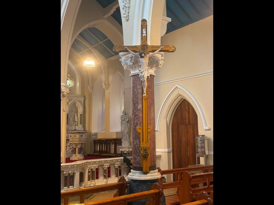 Church Interior - Crucifix